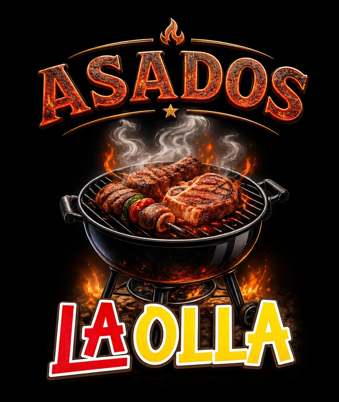 Logo Asados La Olla